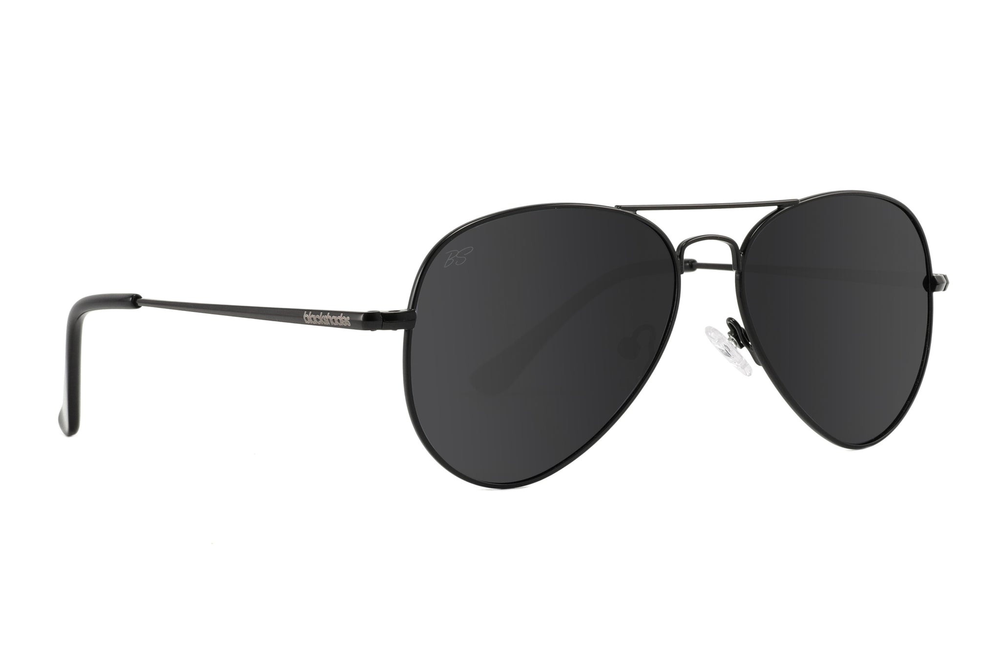 Cannonball Black Polarized Aviator Sunglasses Black Shades