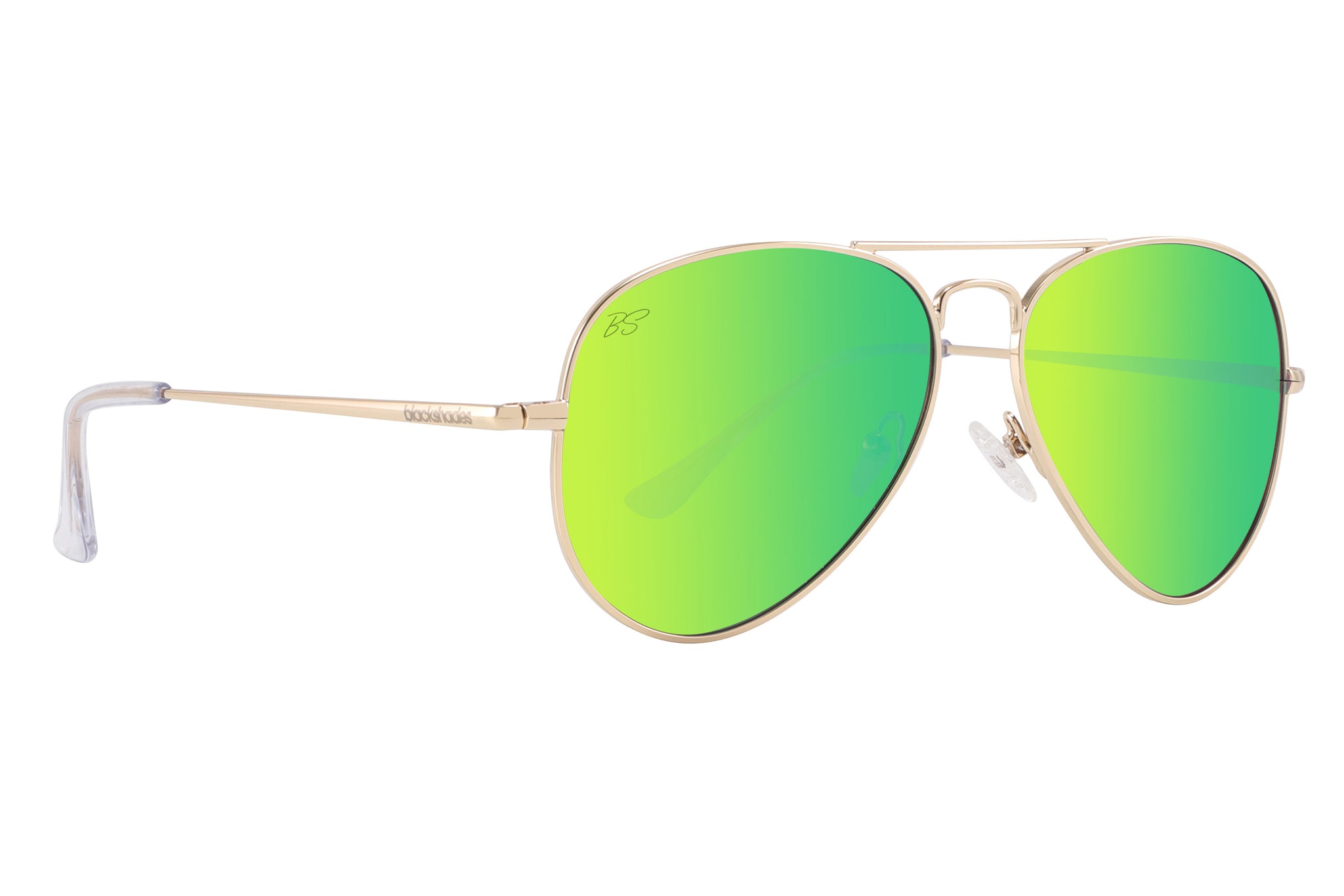 Ray-Ban Green Aviator Flash Lenses Sunglasses RAY-BAN Aviator Flash 3025 Sunglasses Green Mirrored Lens main image 2
