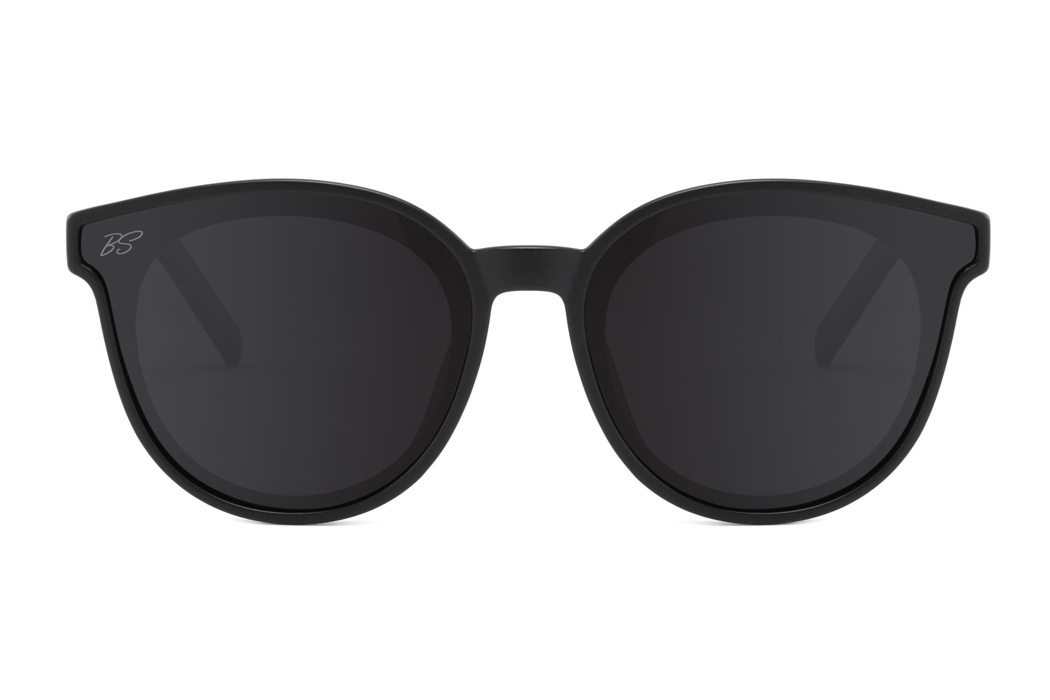 Polarized Cat-Eye Sunglasses No Slip Medium Fit UV400 Uncensored Black Polarized Cat Eye Fashion Sunglasses  main image 2