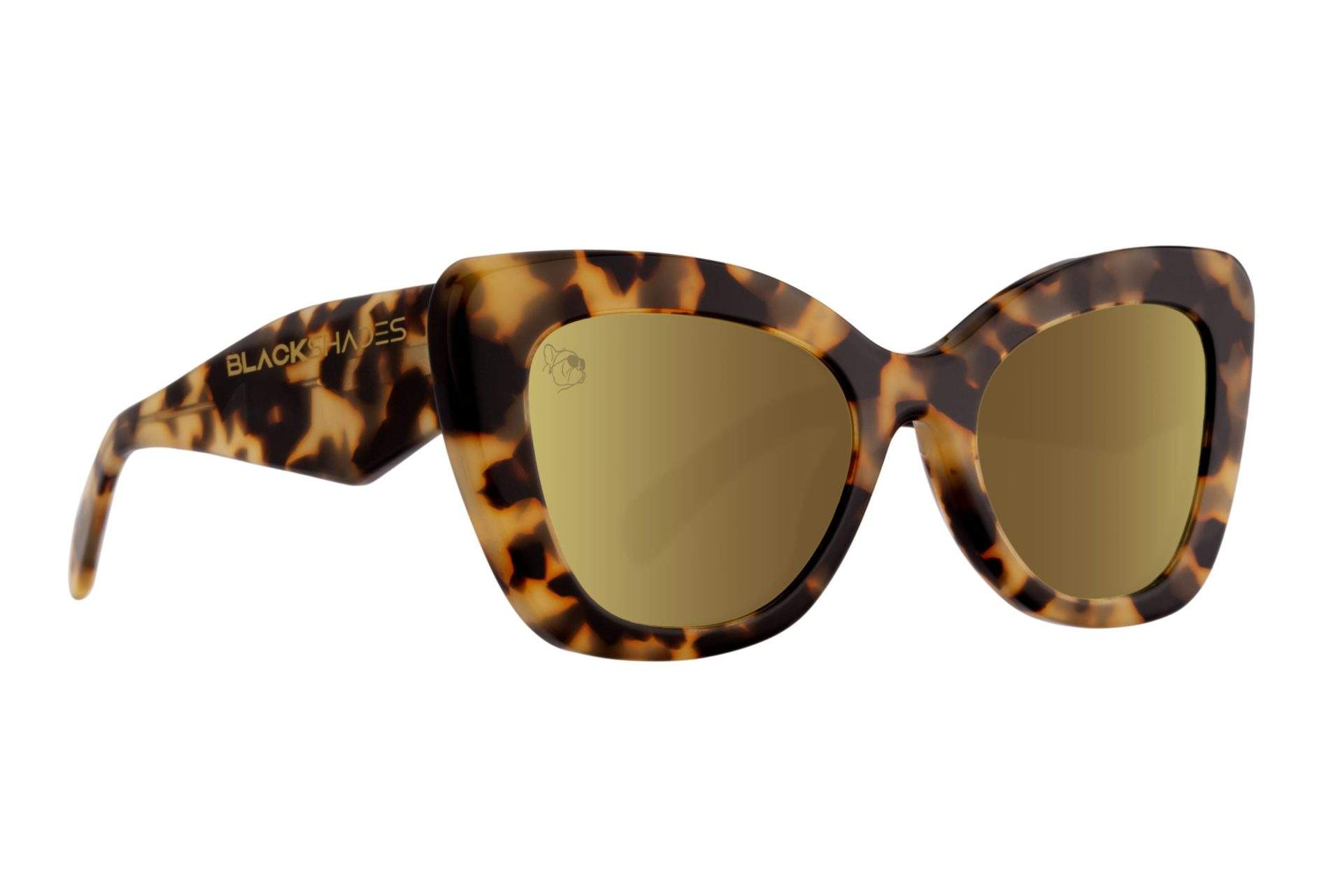 Gold and Black Designer Sunglasses Amazon.com: Dweebzilla, Black & Gold Gazelle Cosa Nostra  main image 4