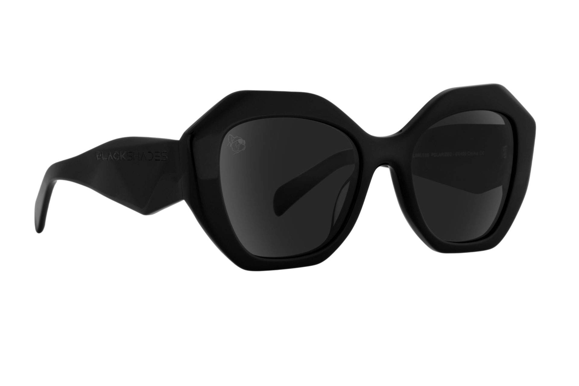 Flawless Black Polarized Designer Sunglasses Black Shades